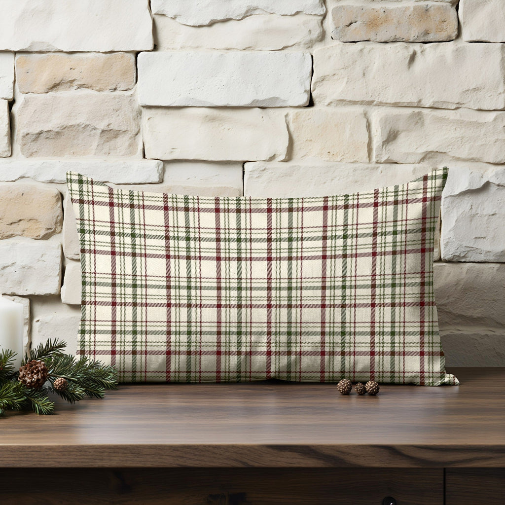 Funda de cojín 100% algodón Christmas Wish 12 30x50 cm