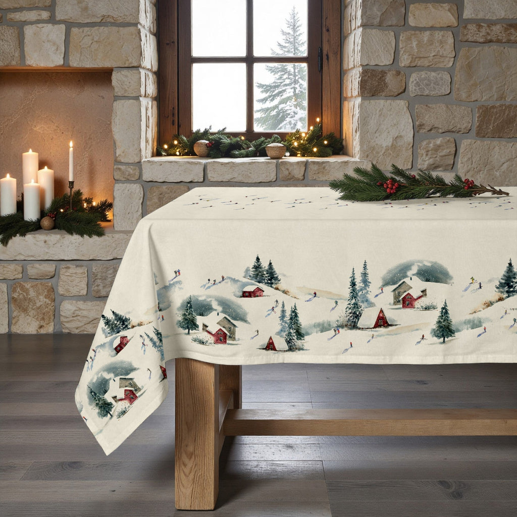 Mantel antimanchas Christmas wish 16 1225