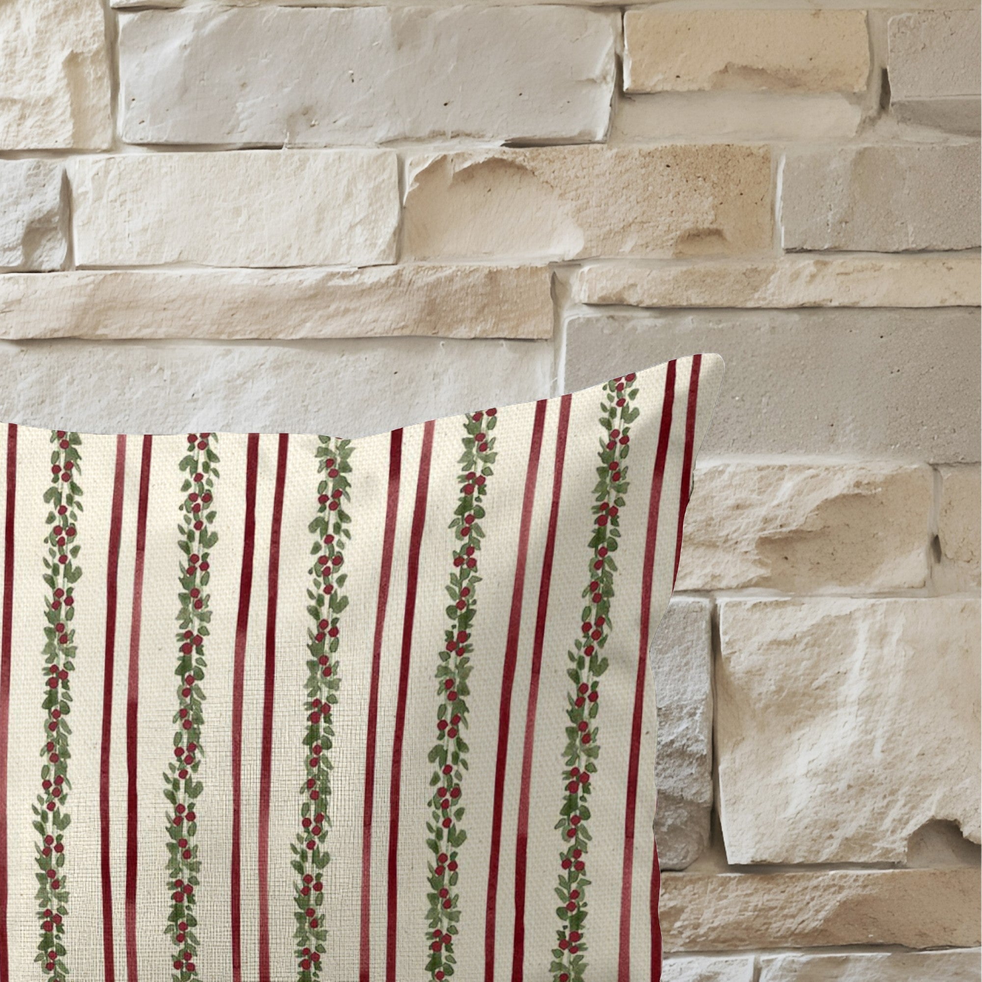 Funda de cojín 100% algodón Christmas Wish 18 30x50 cm