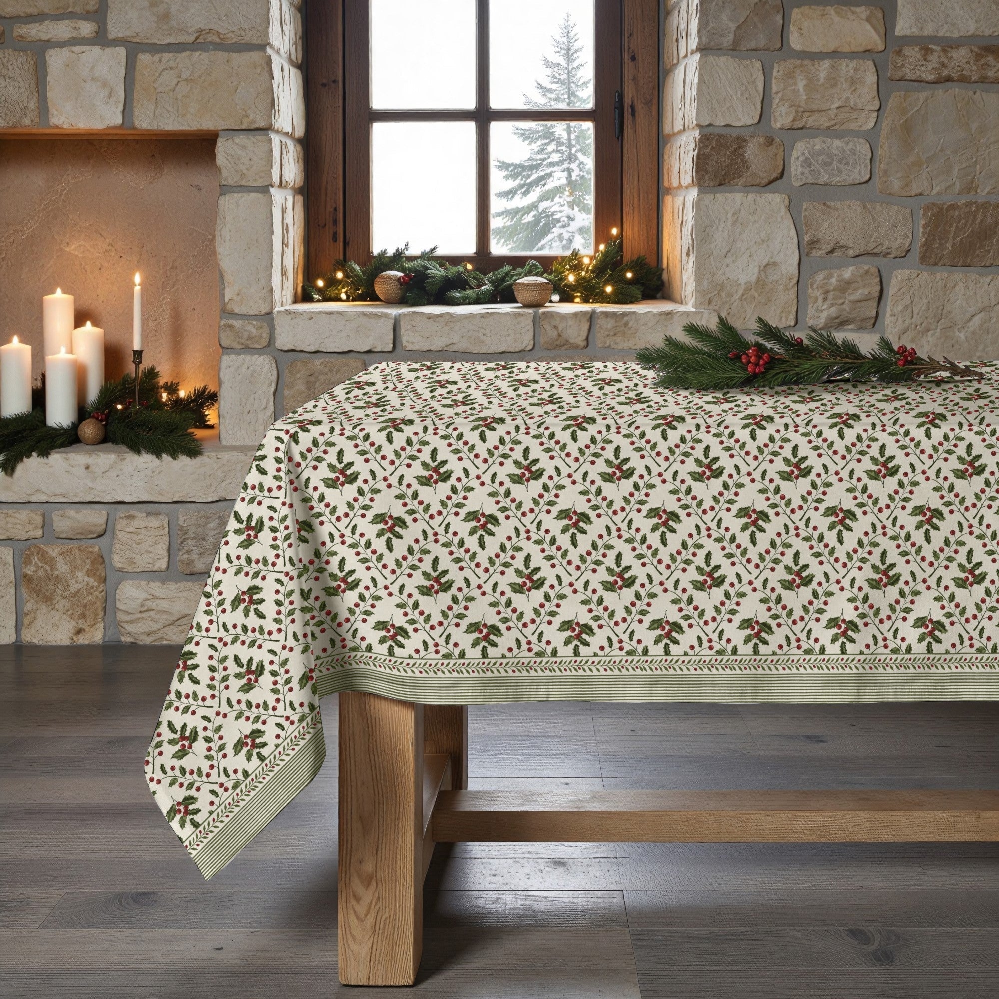 Mantel antimanchas Christmas wish 7 1225