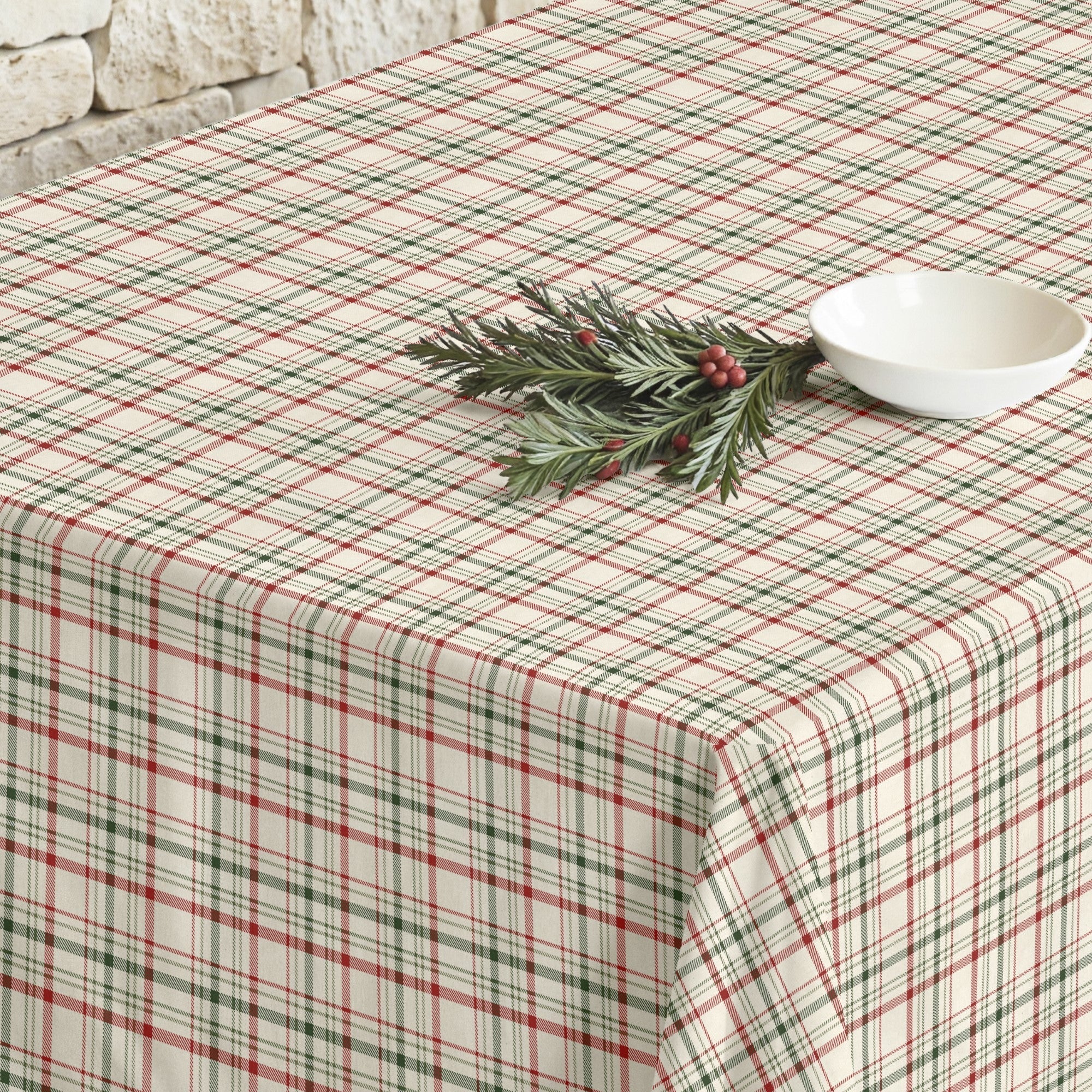 Mantel antimanchas Christmas wish 12 1225