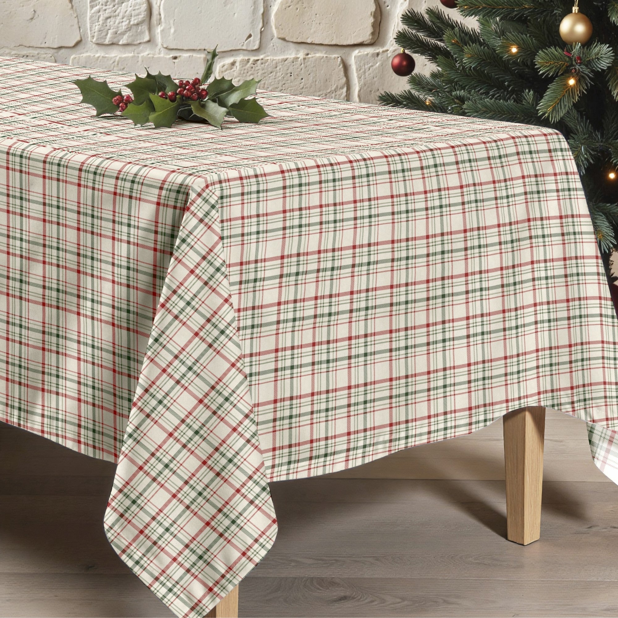 Mantel antimanchas Christmas wish 12 1225