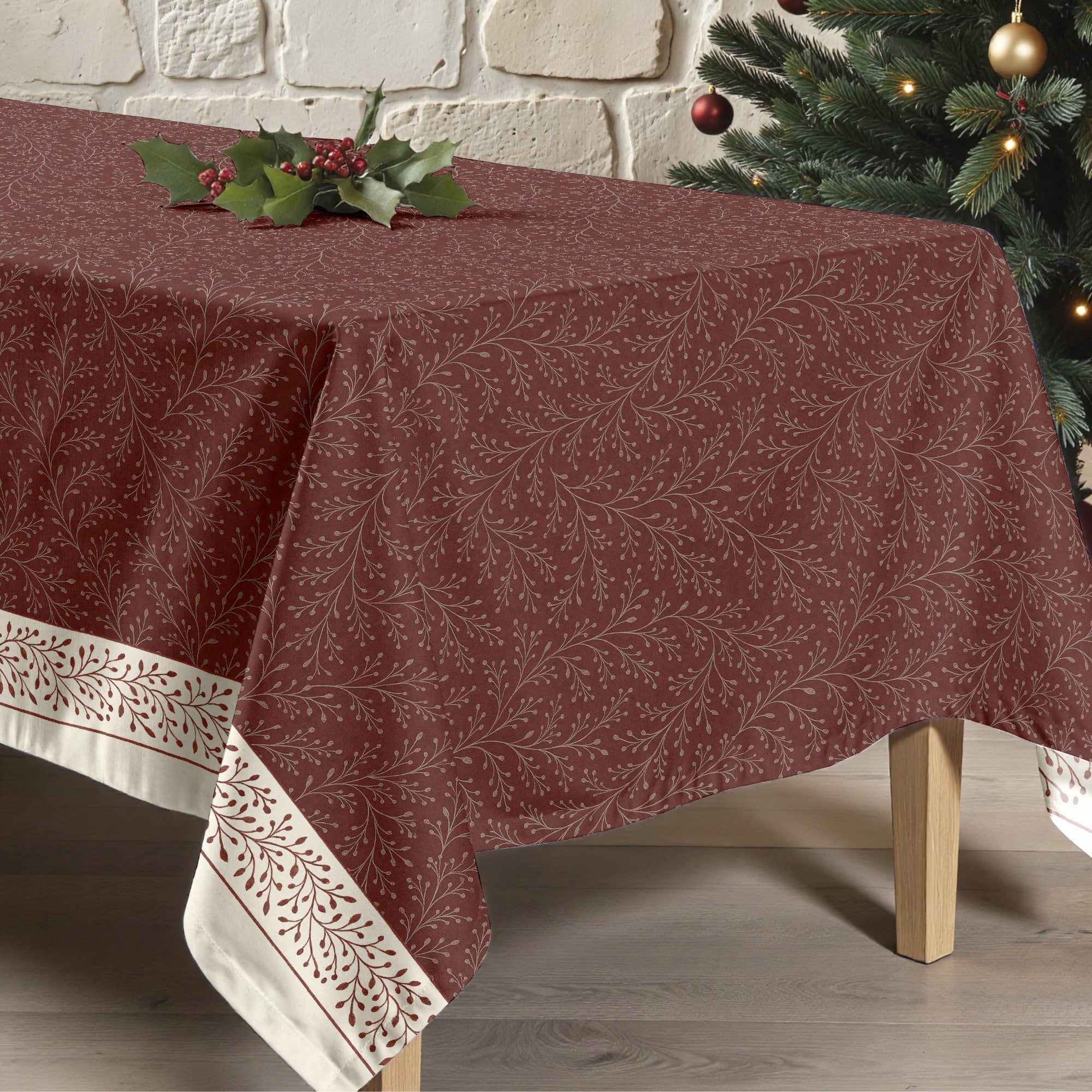 Mantel antimanchas Christmas wish 6 1225