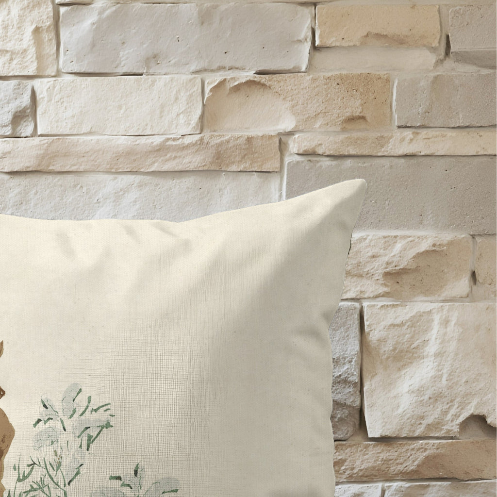 Funda de cojín 100% algodón Christmas Ciervo B 50x50 cm