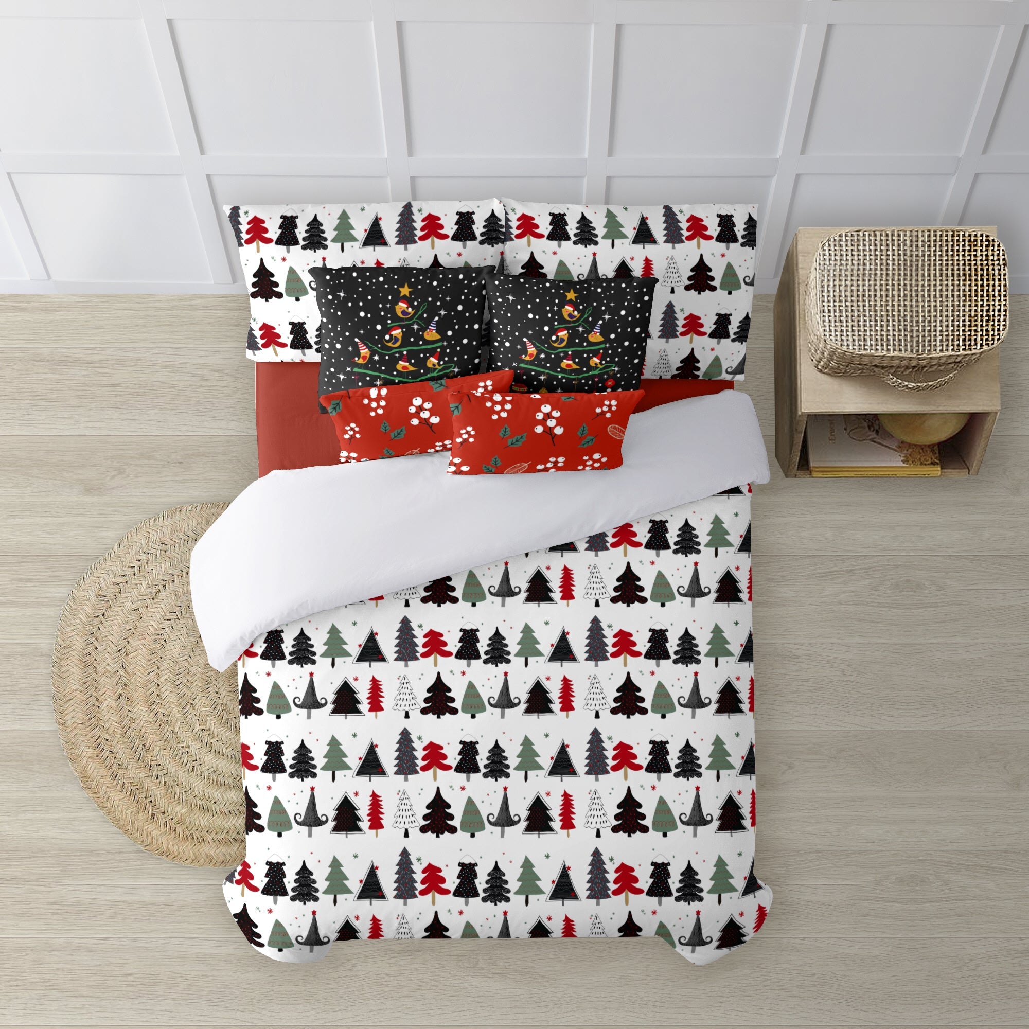 100% cotton Merry Christmas Nordic set 14