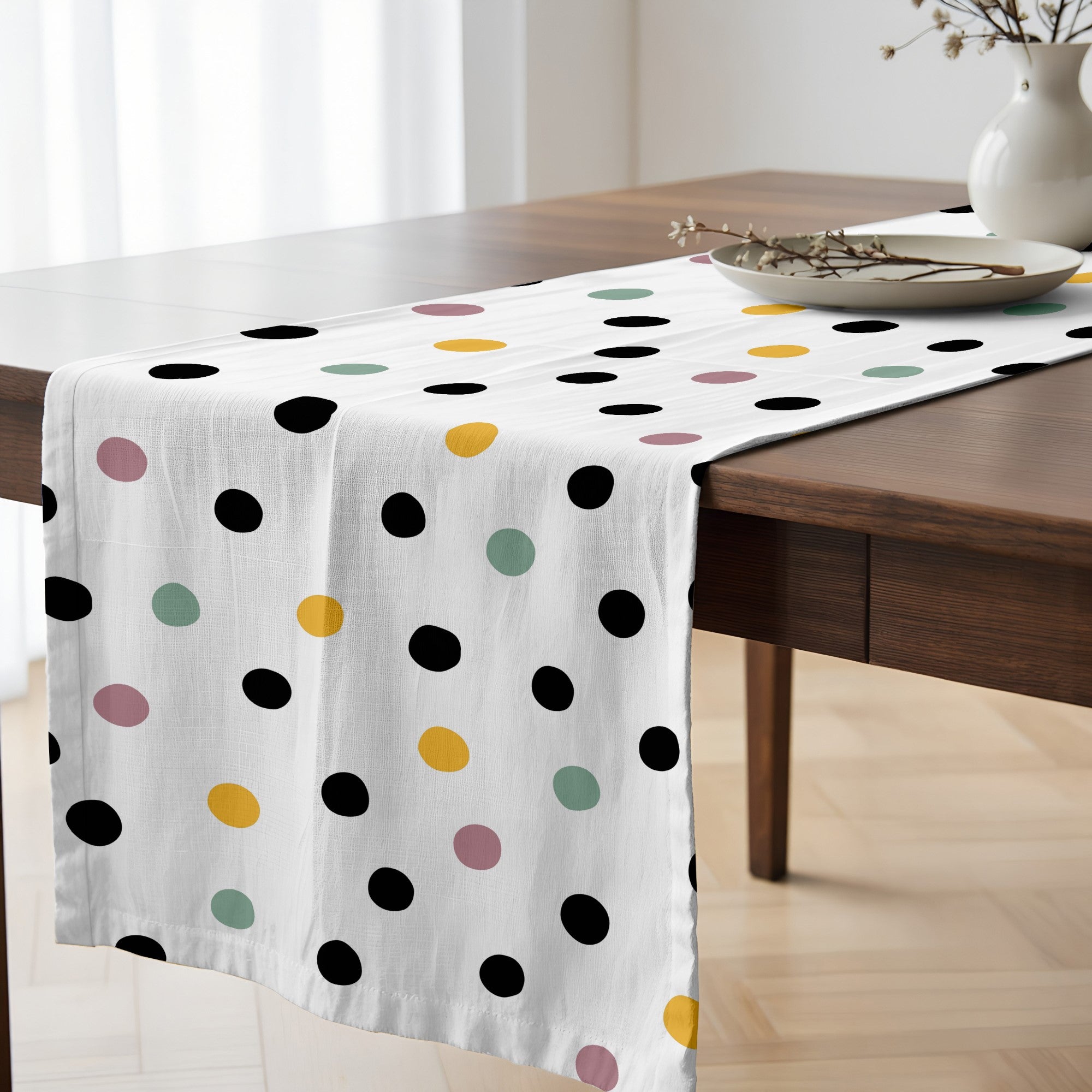 Chemin de table Cuzco 100% coton 45x140 cm