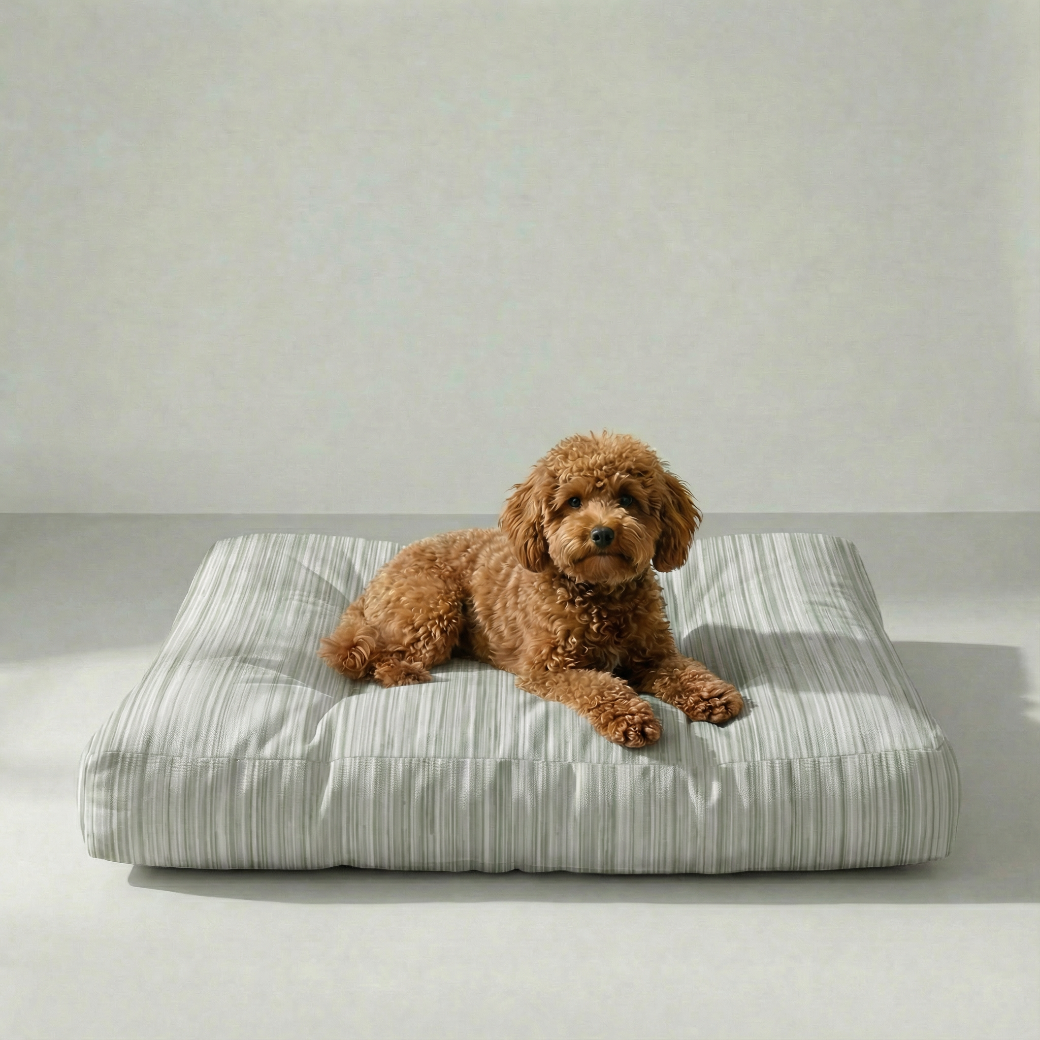 Cama para mascotas gruesa y acolchada antimanchas Lluc Verde