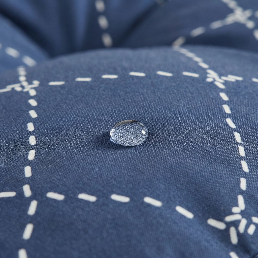 Cama para mascotas gruesa y acolchada antimanchas Benicassim Marino