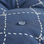 Cama para mascotas gruesa y acolchada antimanchas Benicassim Marino