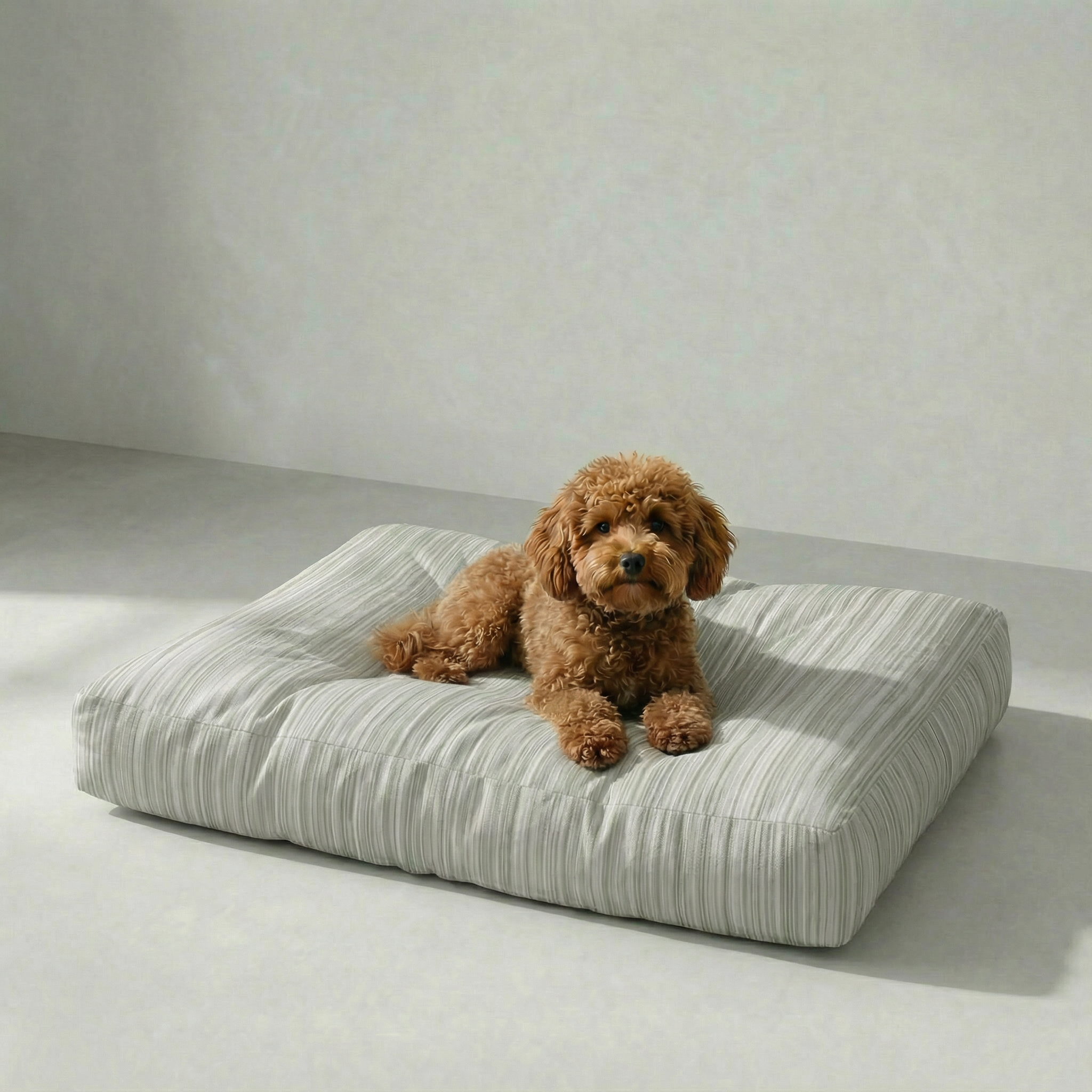 Cama para mascotas gruesa y acolchada antimanchas Lluc Verde