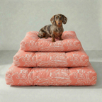 Cama para mascotas gruesa y acolchada antimanchas Estarit Coral
