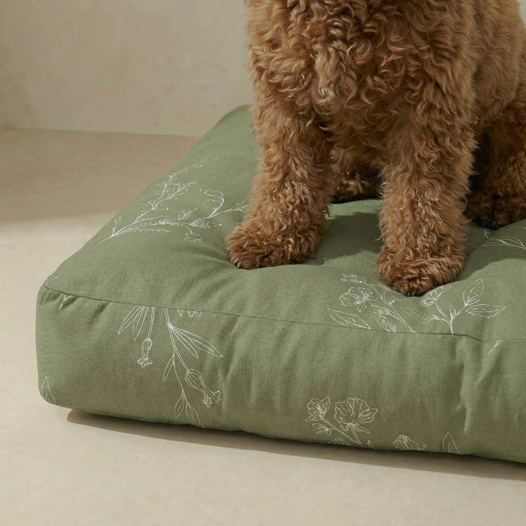 Cama para mascotas gruesa y acolchada antimanchas Orba