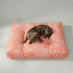 Cama para mascotas gruesa y acolchada antimanchas Estarit Coral