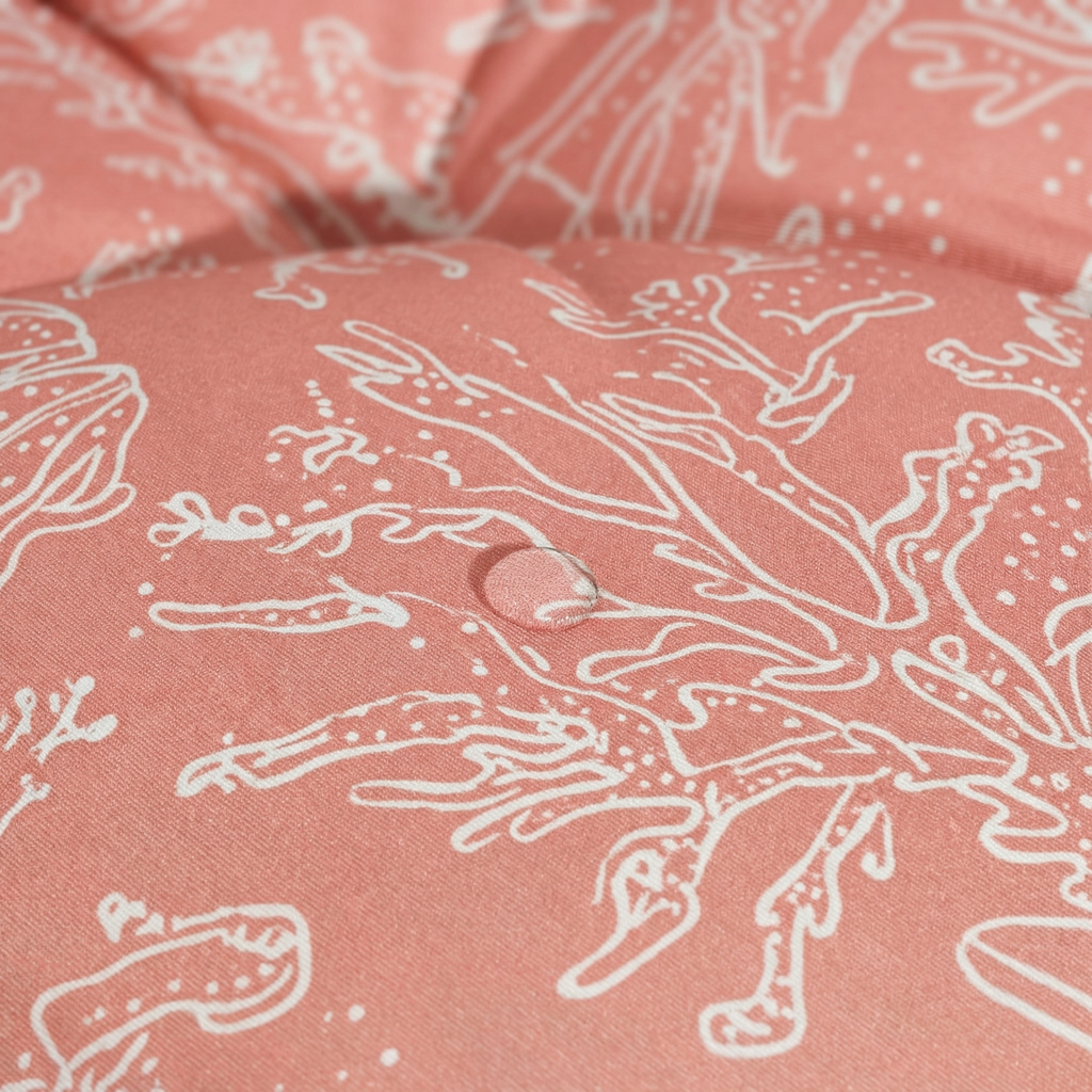 Cama para mascotas gruesa y acolchada antimanchas Estarit Coral