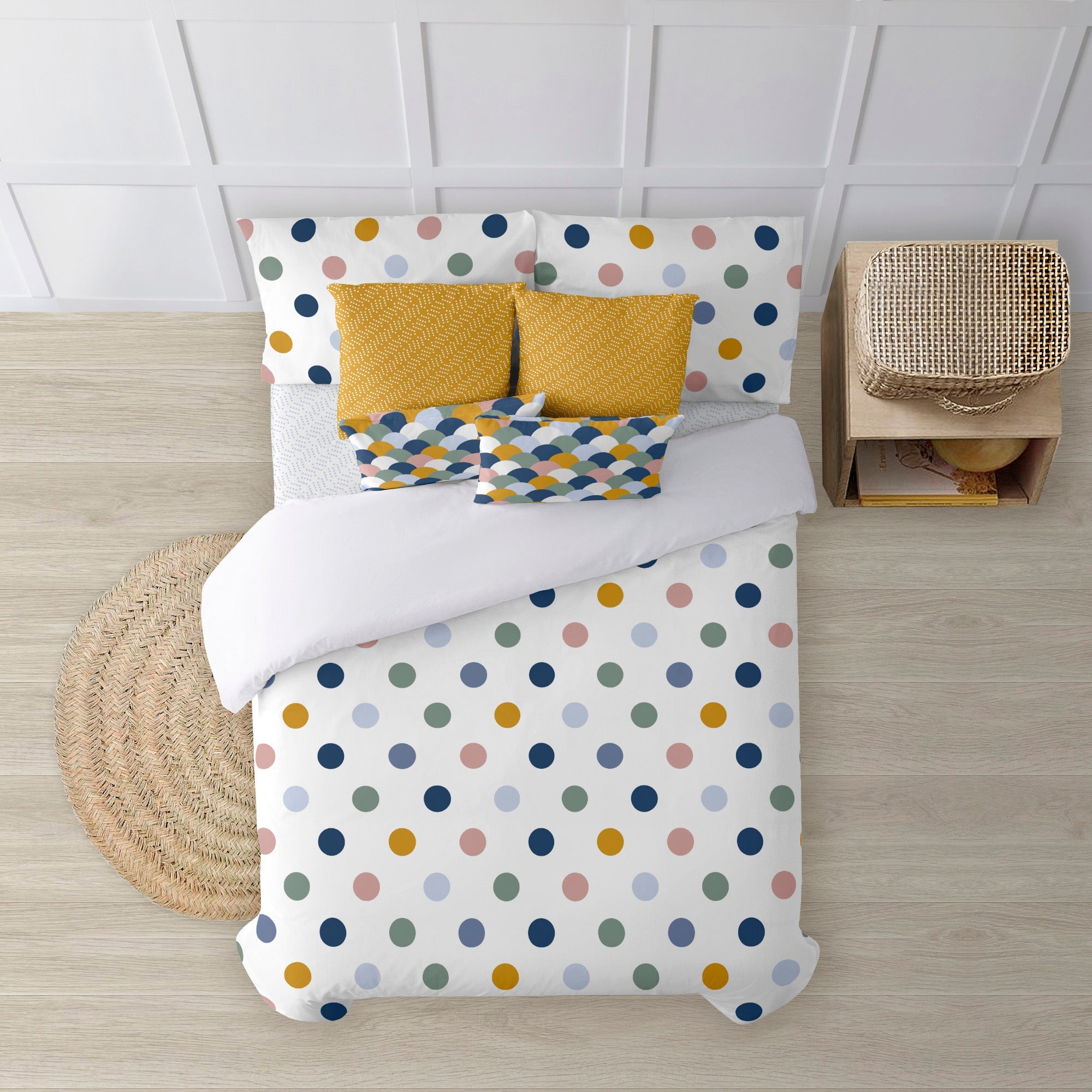 100% cotton Delhi Nordic set