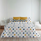Duvet cover with buttons 100% Delhi cotton