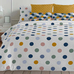 Duvet cover with buttons 100% Delhi cotton