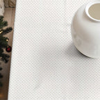 Gold Dots Stain Resistant Tablecloth