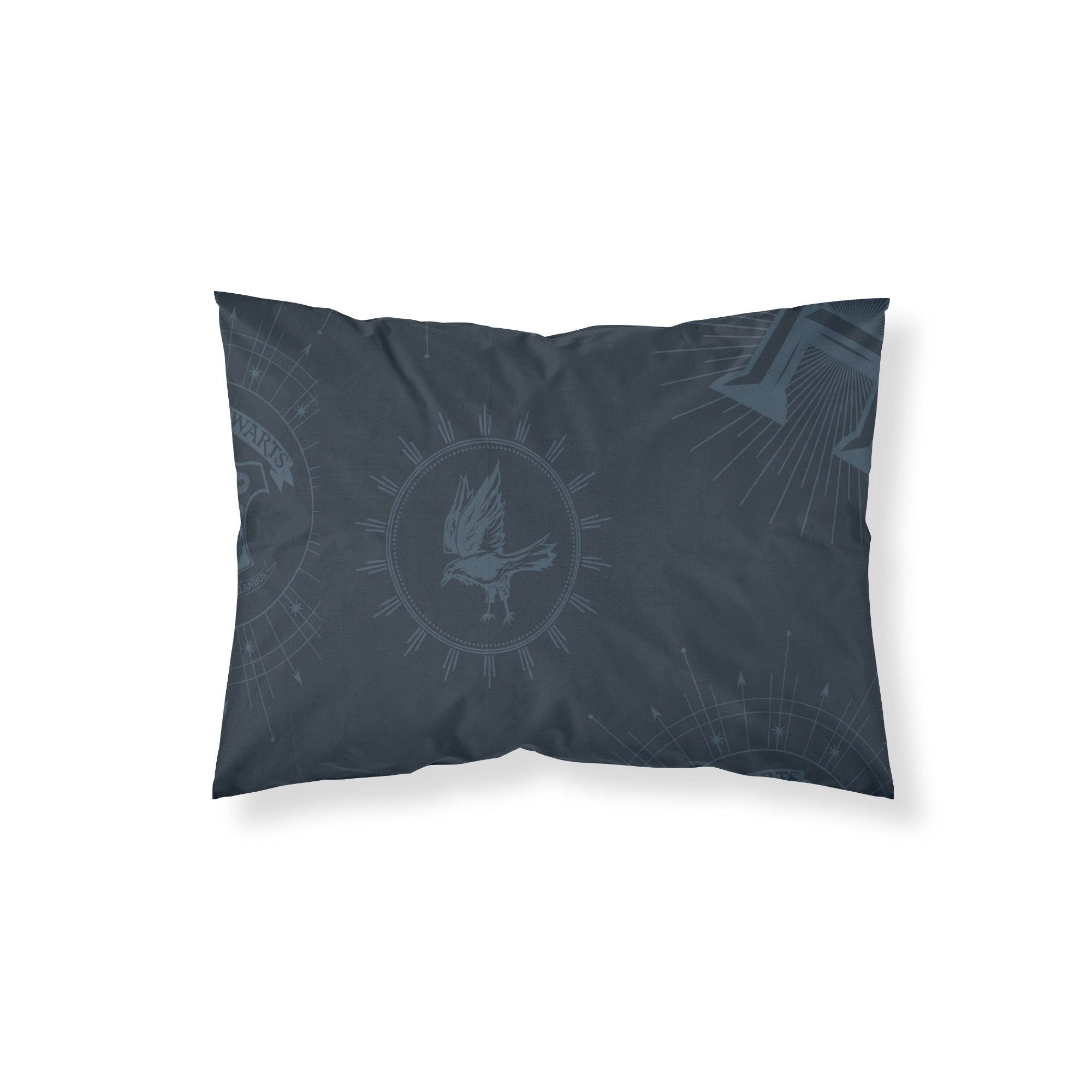 100% cotton pillowcase Dormiens Draco Blue