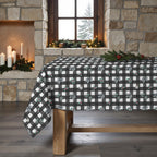 Elegant Christmas stain-resistant tablecloth 1