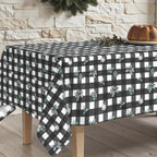 Elegant Christmas stain-resistant tablecloth 1