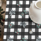 Elegant Christmas stain-resistant tablecloth 1