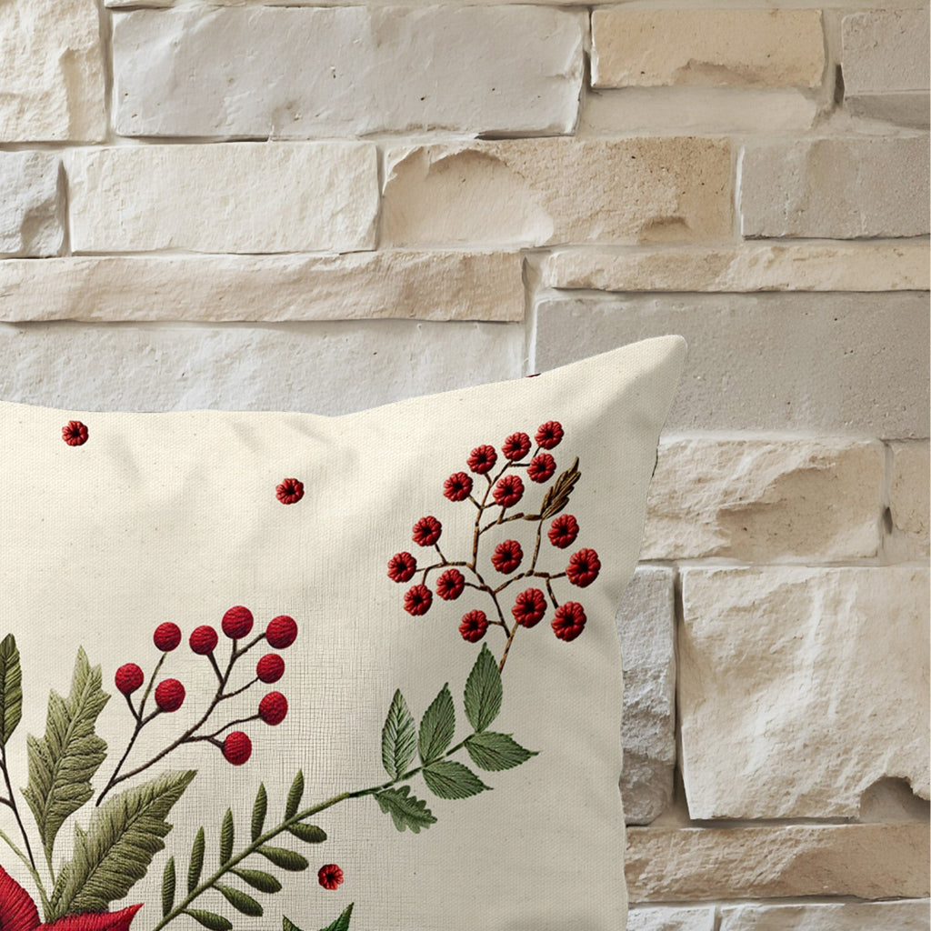 Funda de cojín 100% algodón Embroidery A 50x50 cm