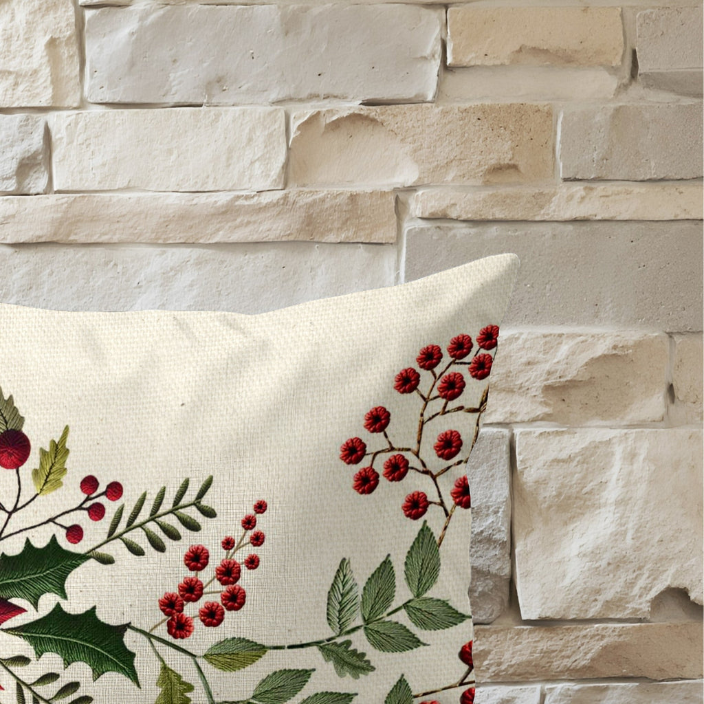 Funda de cojín 100% algodón Embroidery C 30x50 cm