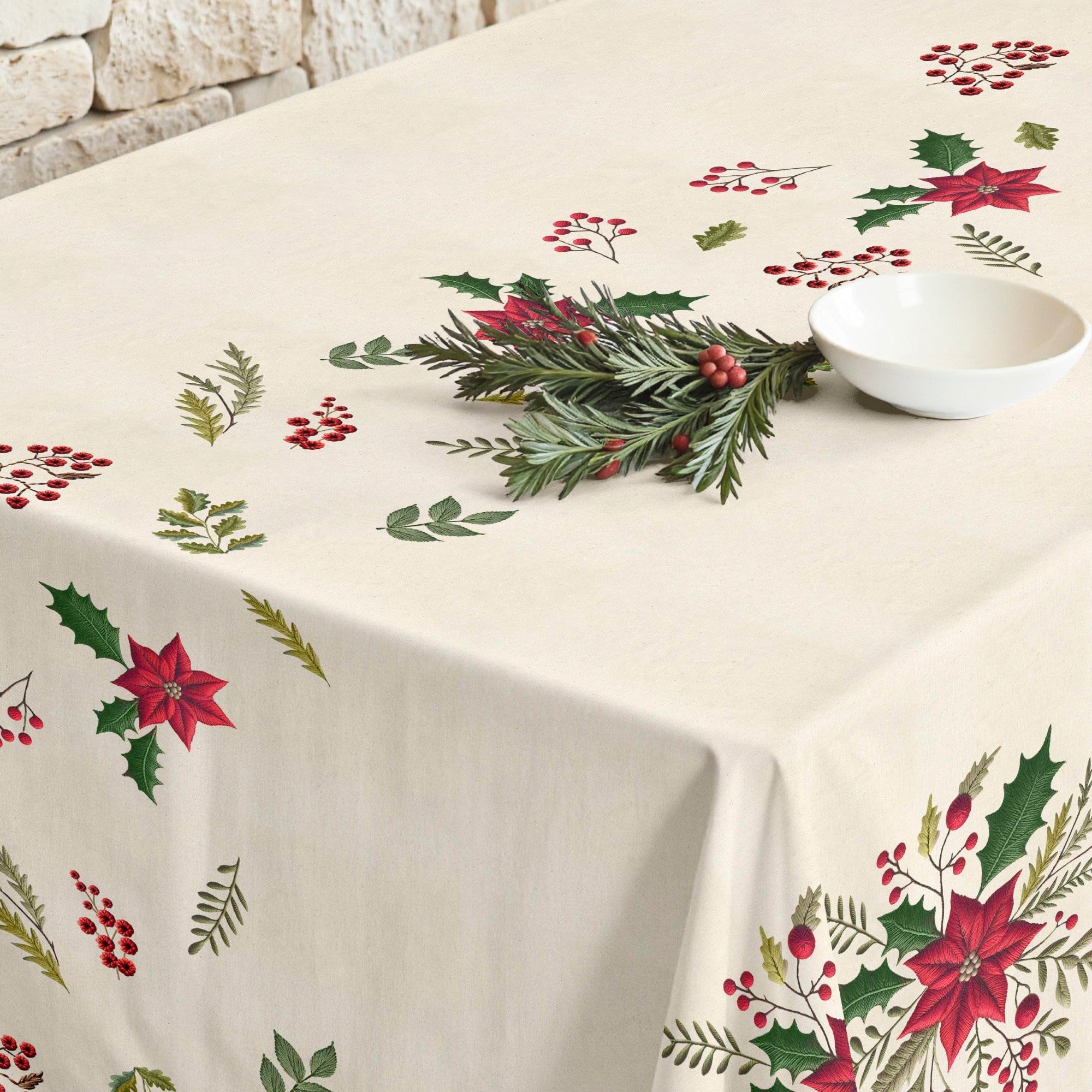 Mantel antimanchas Enbroidery 1225