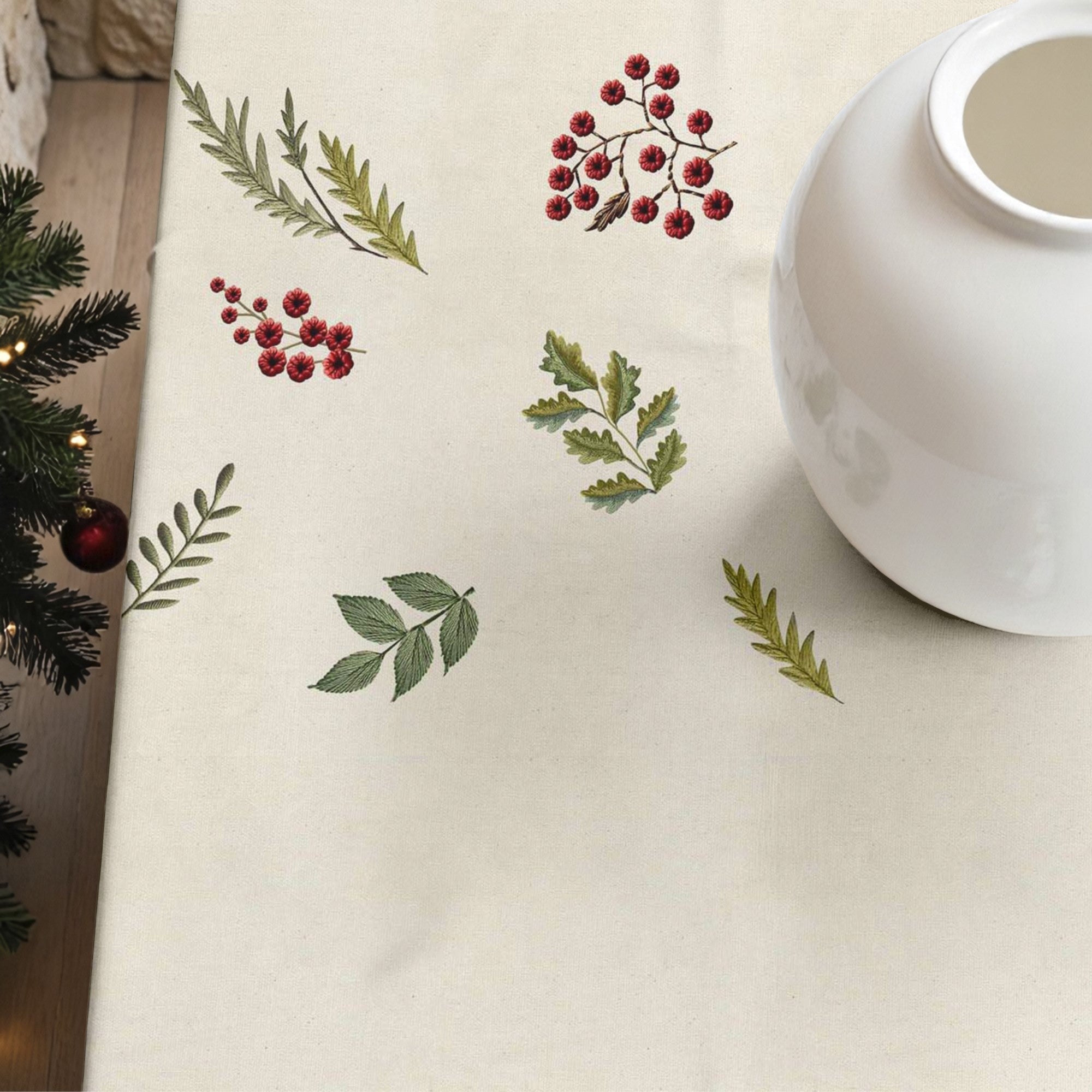 Mantel antimanchas Enbroidery 1225