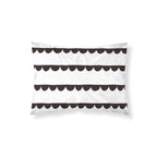 Taie d'oreiller Guido 100% coton noir