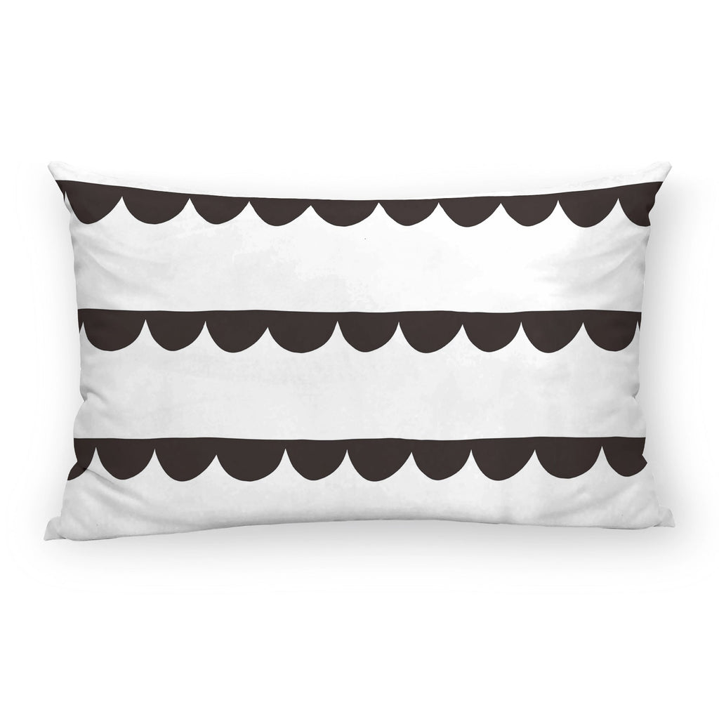 Taie d'oreiller Guido 100% coton noir