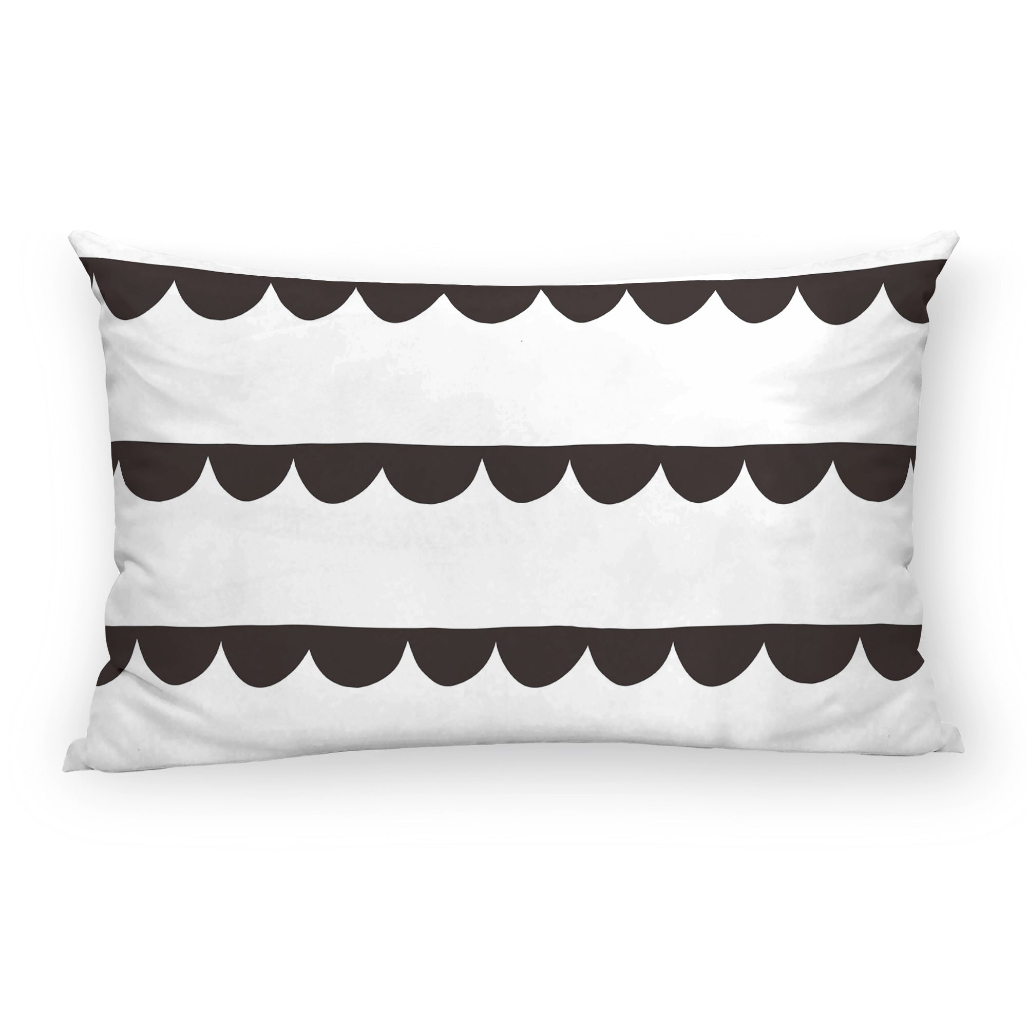 Taie d'oreiller Guido 100% coton noir