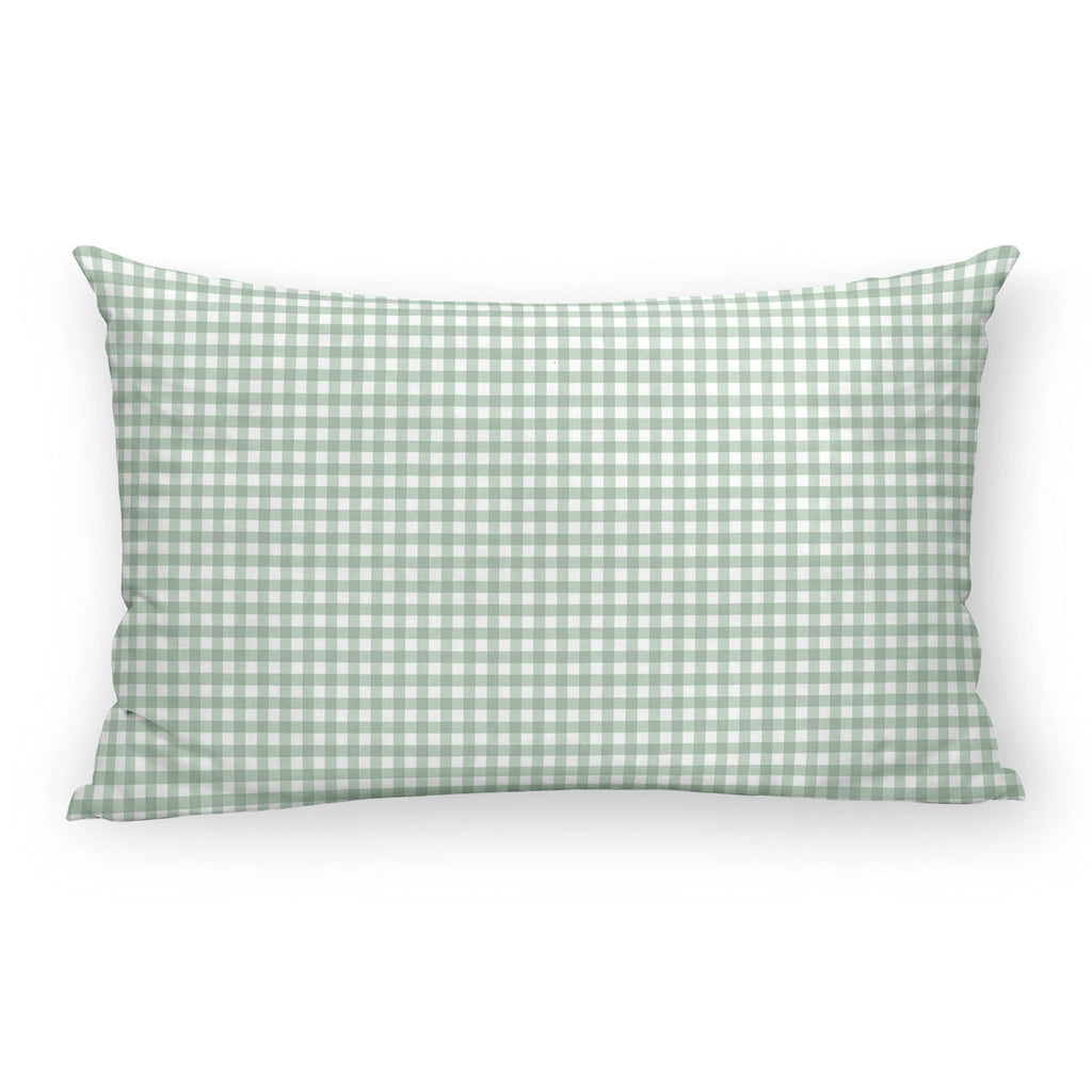 100% cotton Vichy Mint pillowcase