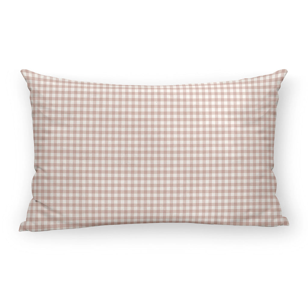 100% cotton Vichy Pink pillowcase