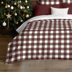 Funda nórdica con clicks Vichy Grande 100% algodón