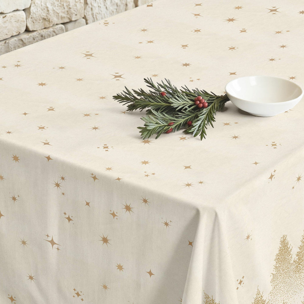 Mantel antimanchas Gold stalit sky 1225