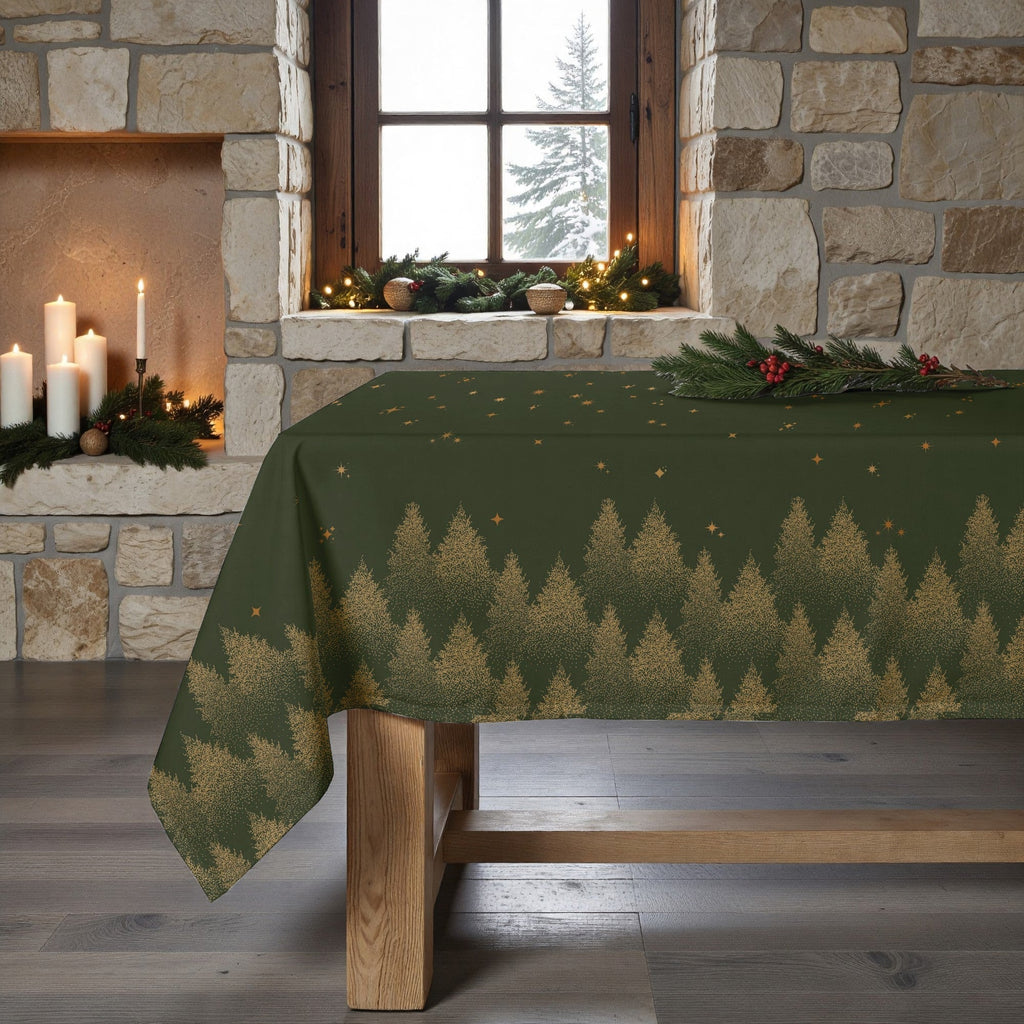 Mantel antimanchas Green stalit sky 1225