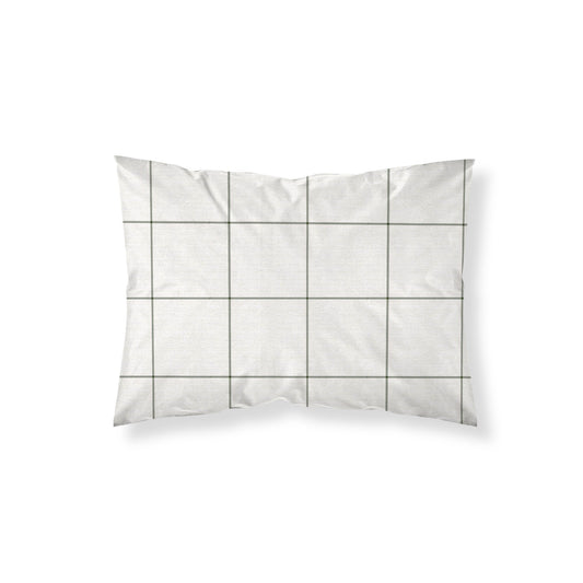 Funda de almohada Green Windowpana