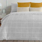 Duvet cover with buttons 100% cotton Greymouth