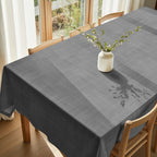 Mantel de tela Gris Oscuro