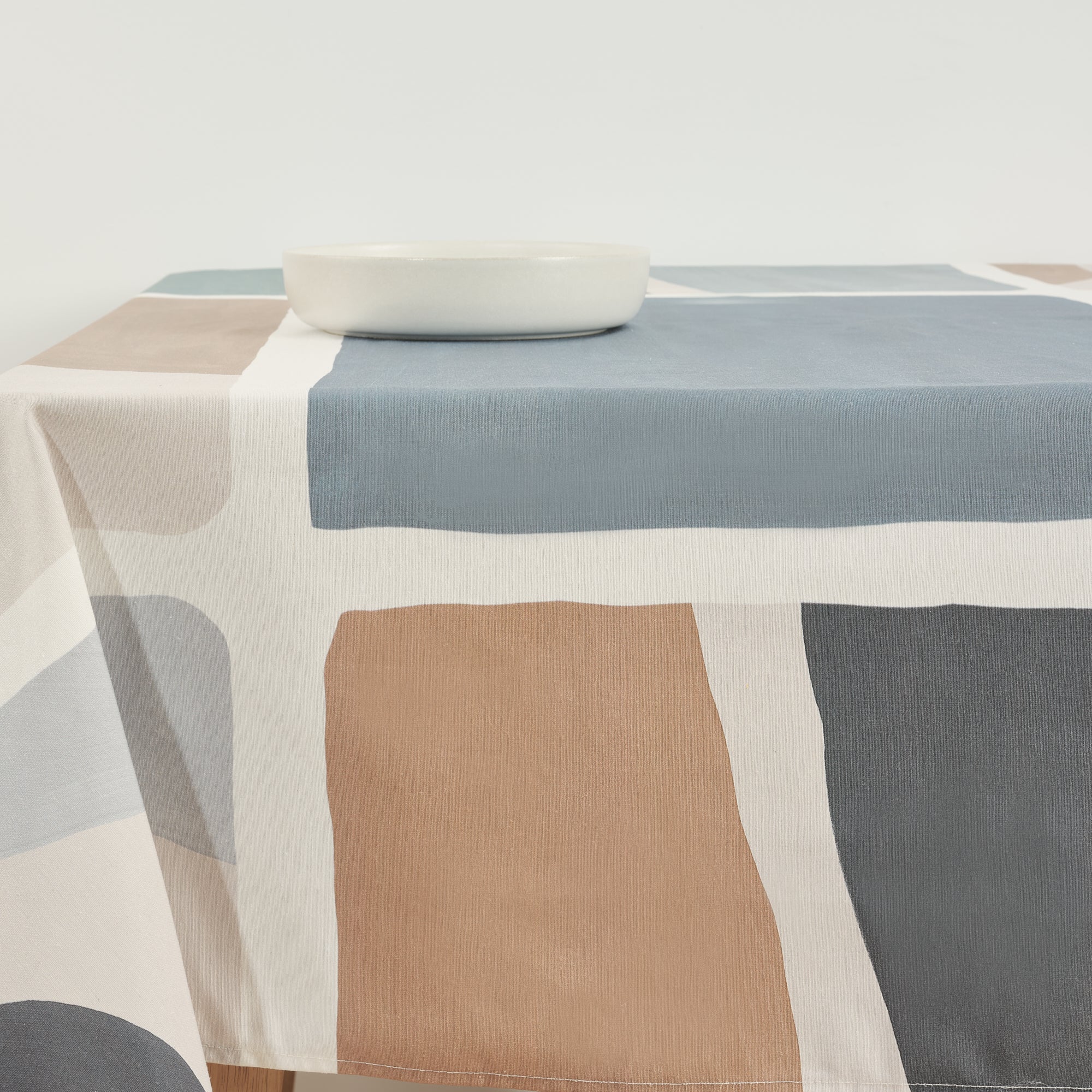 Stain-resistant tablecloth 100% cotton Peñíscola