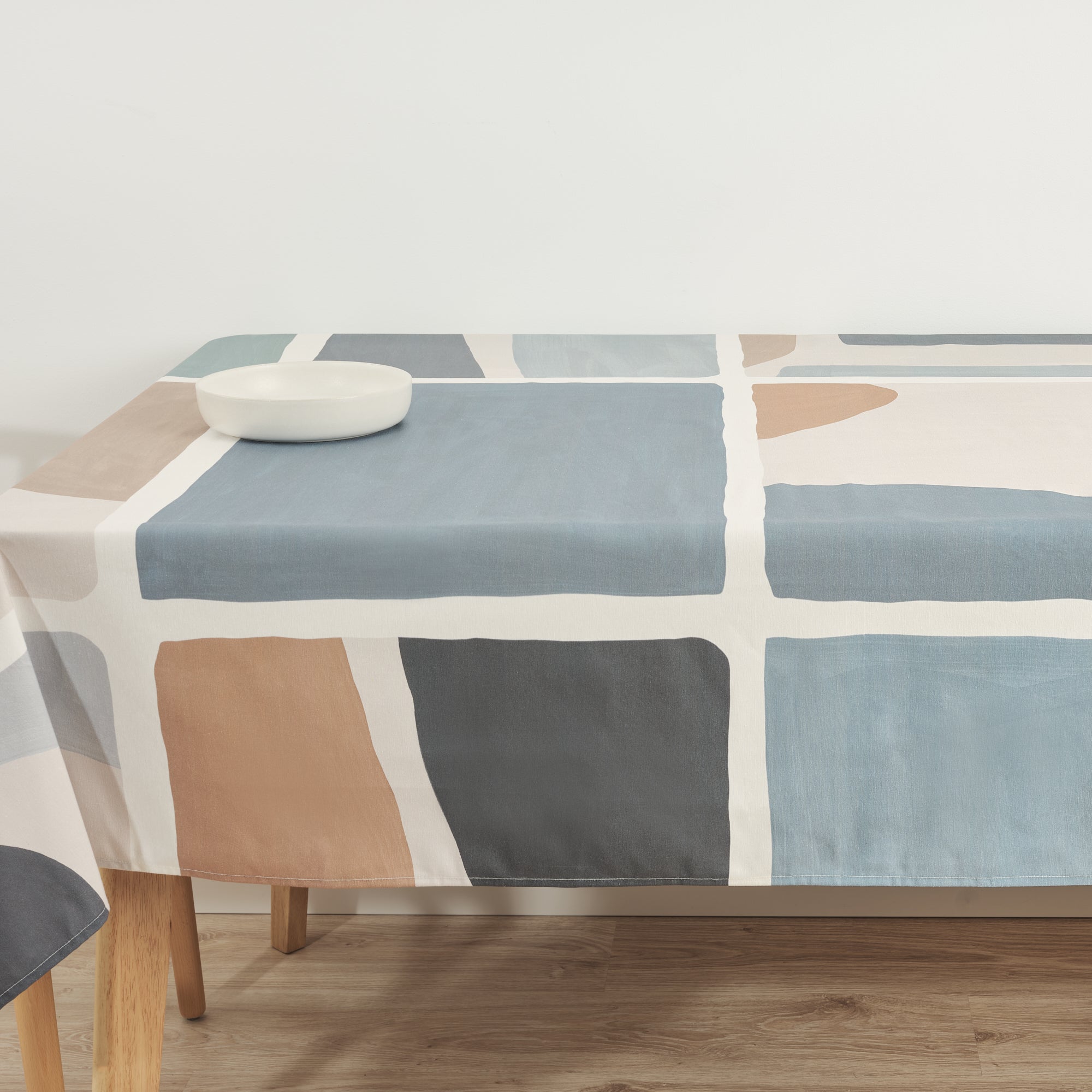 Stain-resistant tablecloth 100% cotton Peñíscola