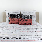 Duvet cover with bottle neck 100% cotton Kiel