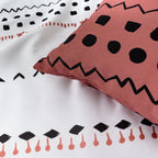 Duvet cover with bottle neck 100% cotton Kiel