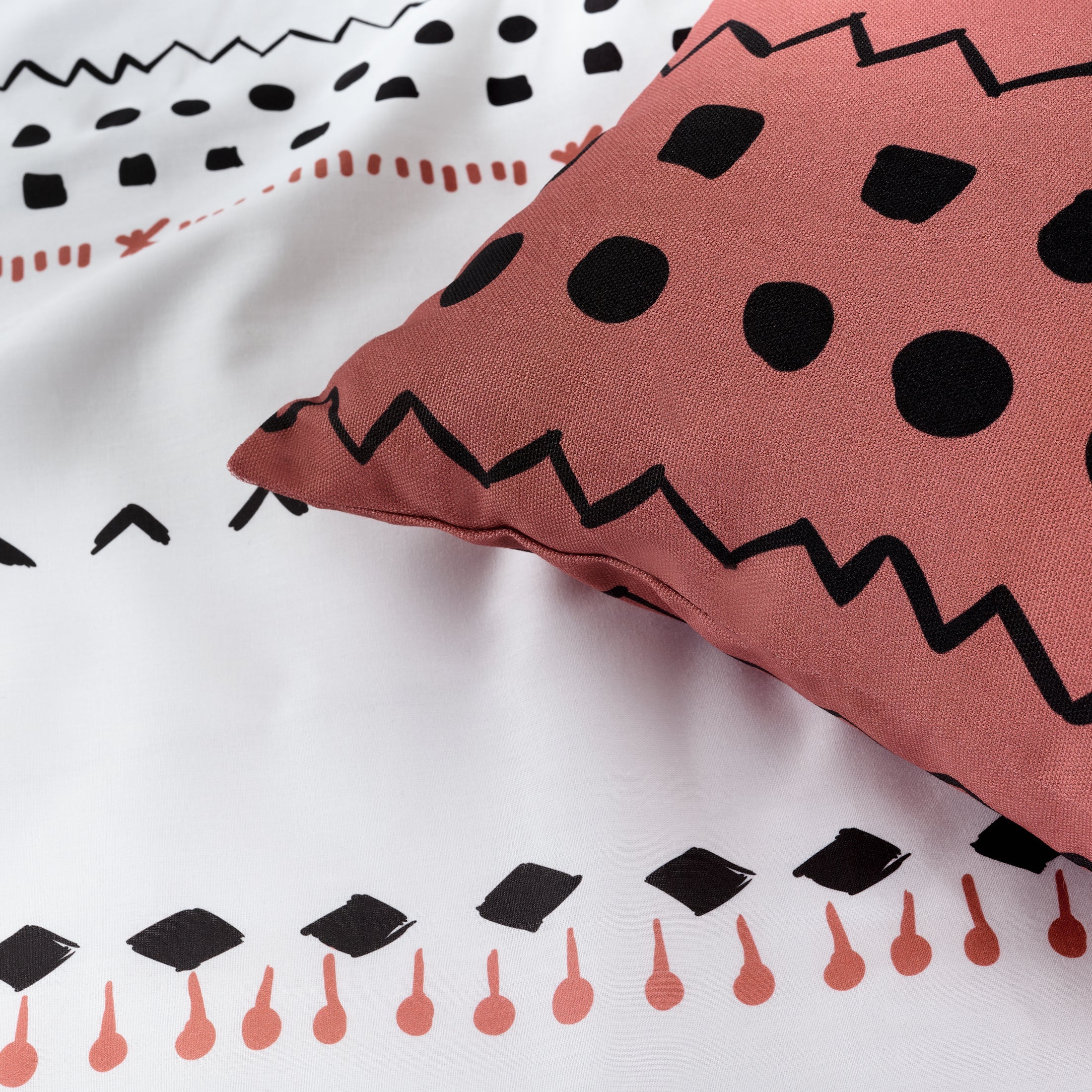 Duvet cover with bottle neck 100% cotton Kiel