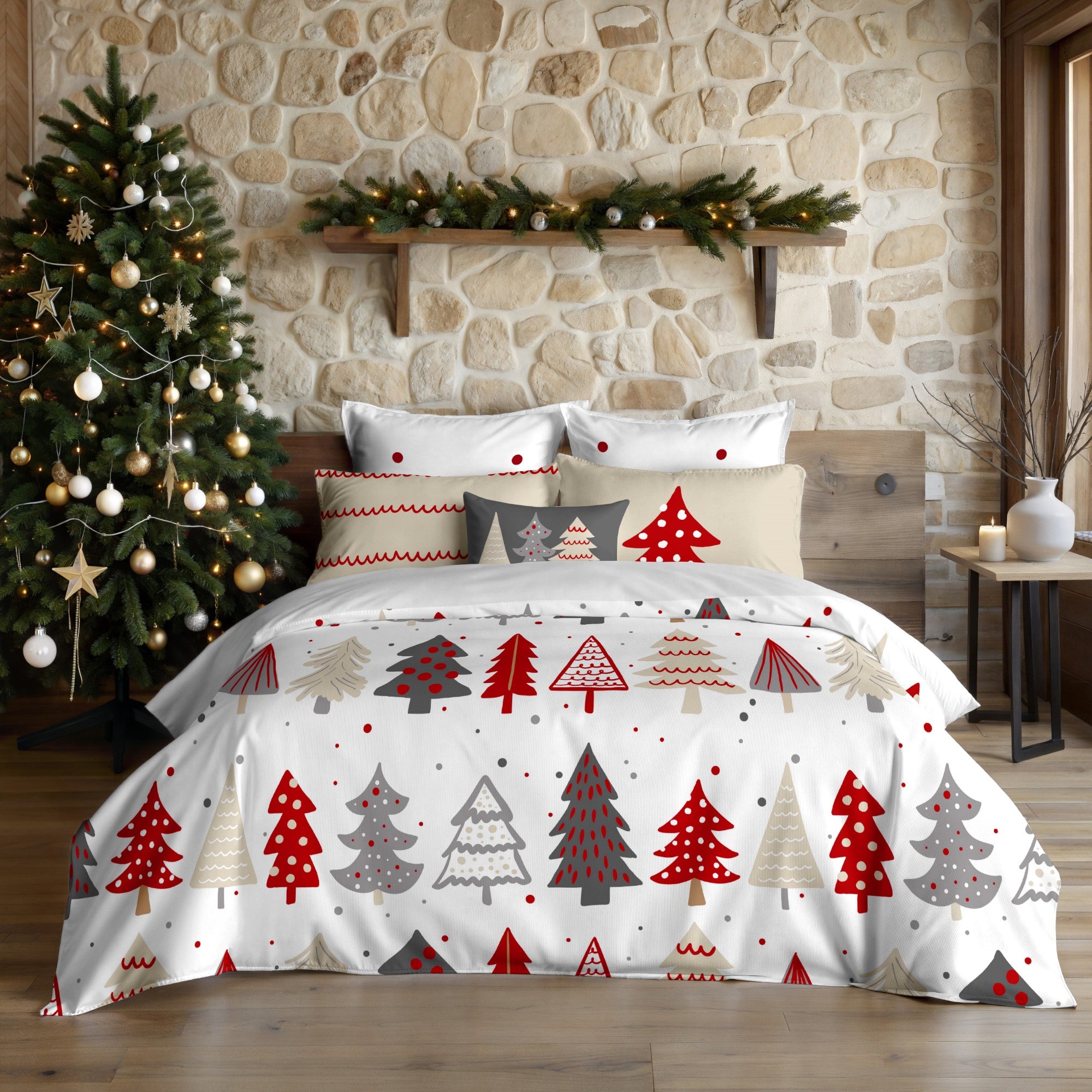 Duvet cover with clicks 100% Lapland 101