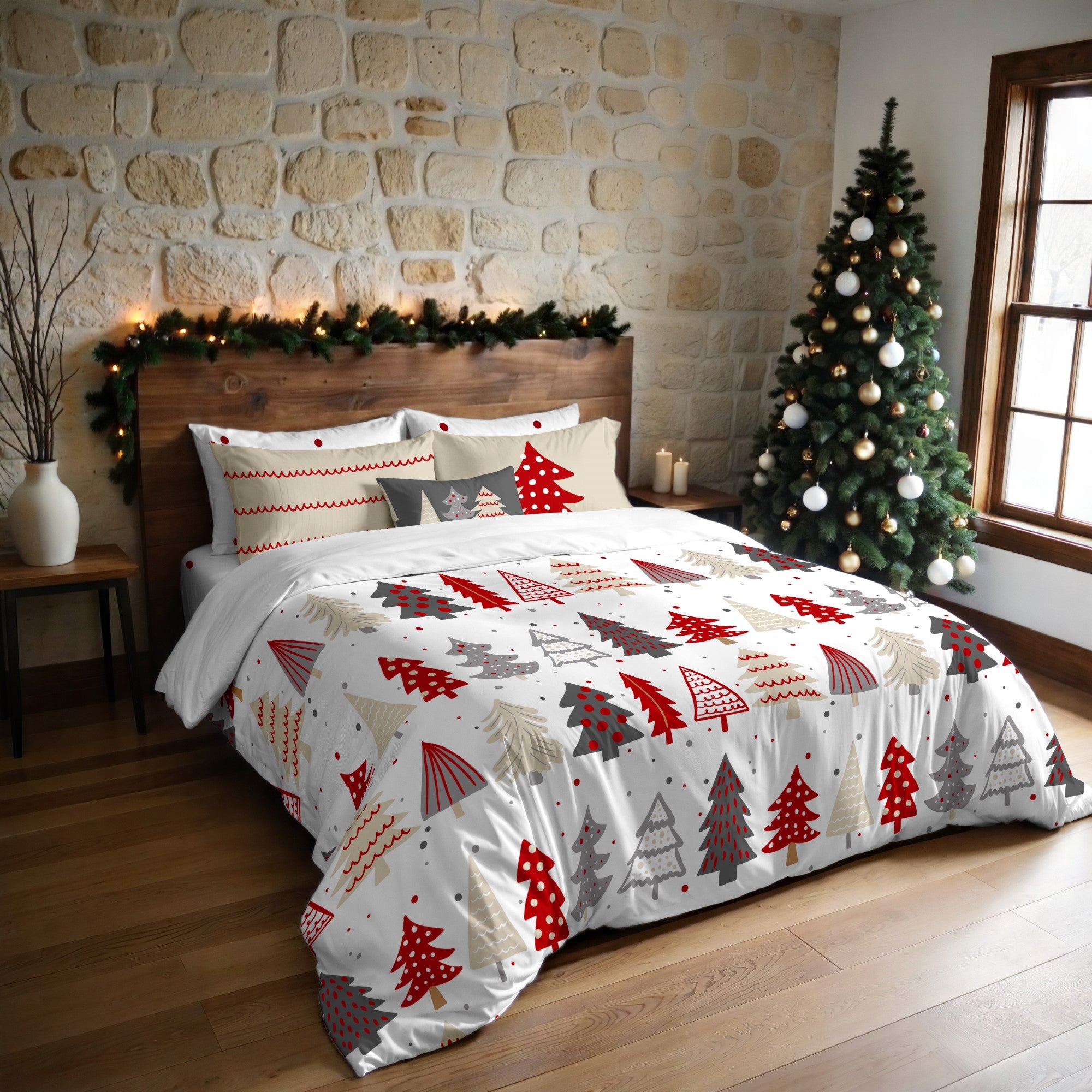 Duvet cover with clicks 100% Lapland 101