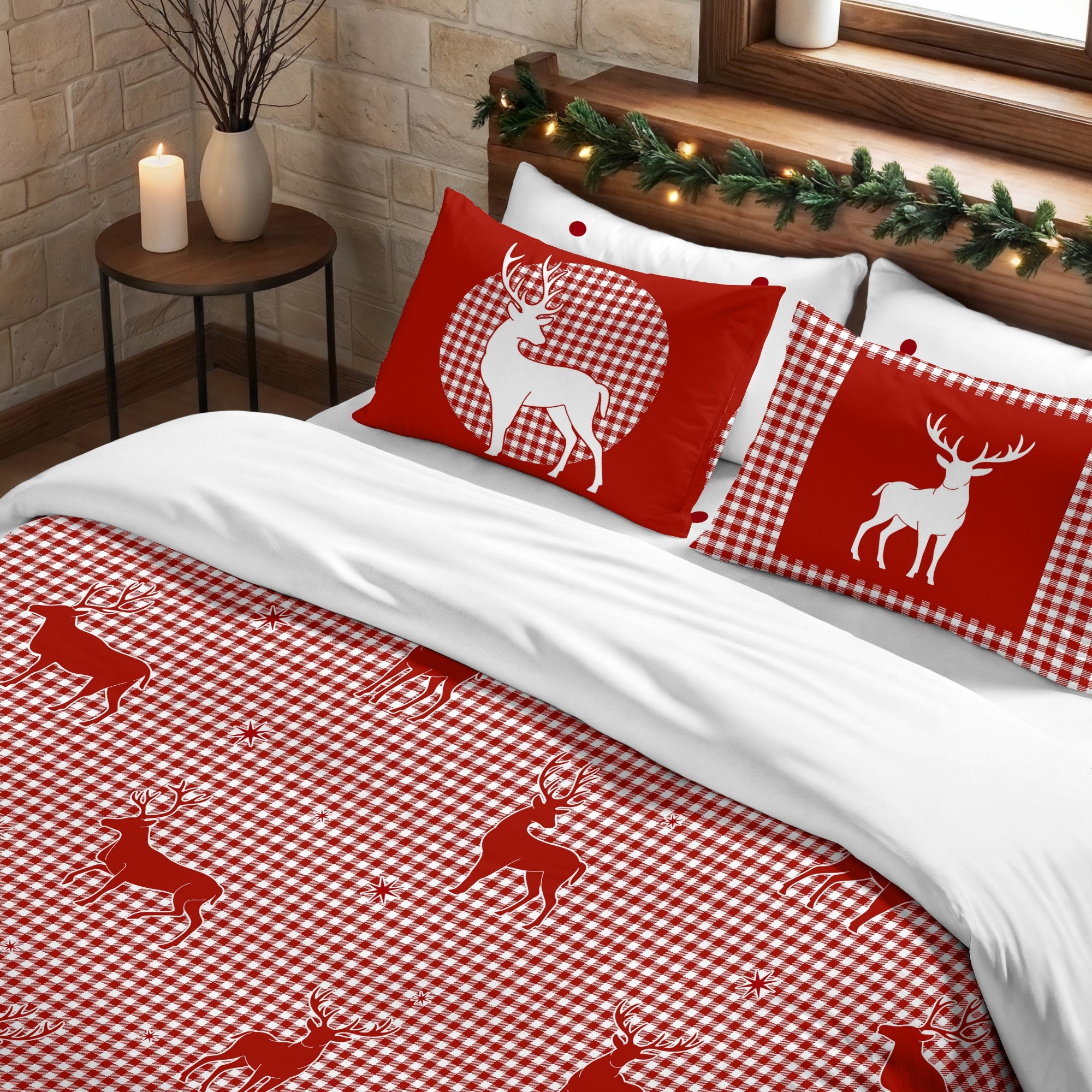 Duvet cover with clicks 100% Lapland 102