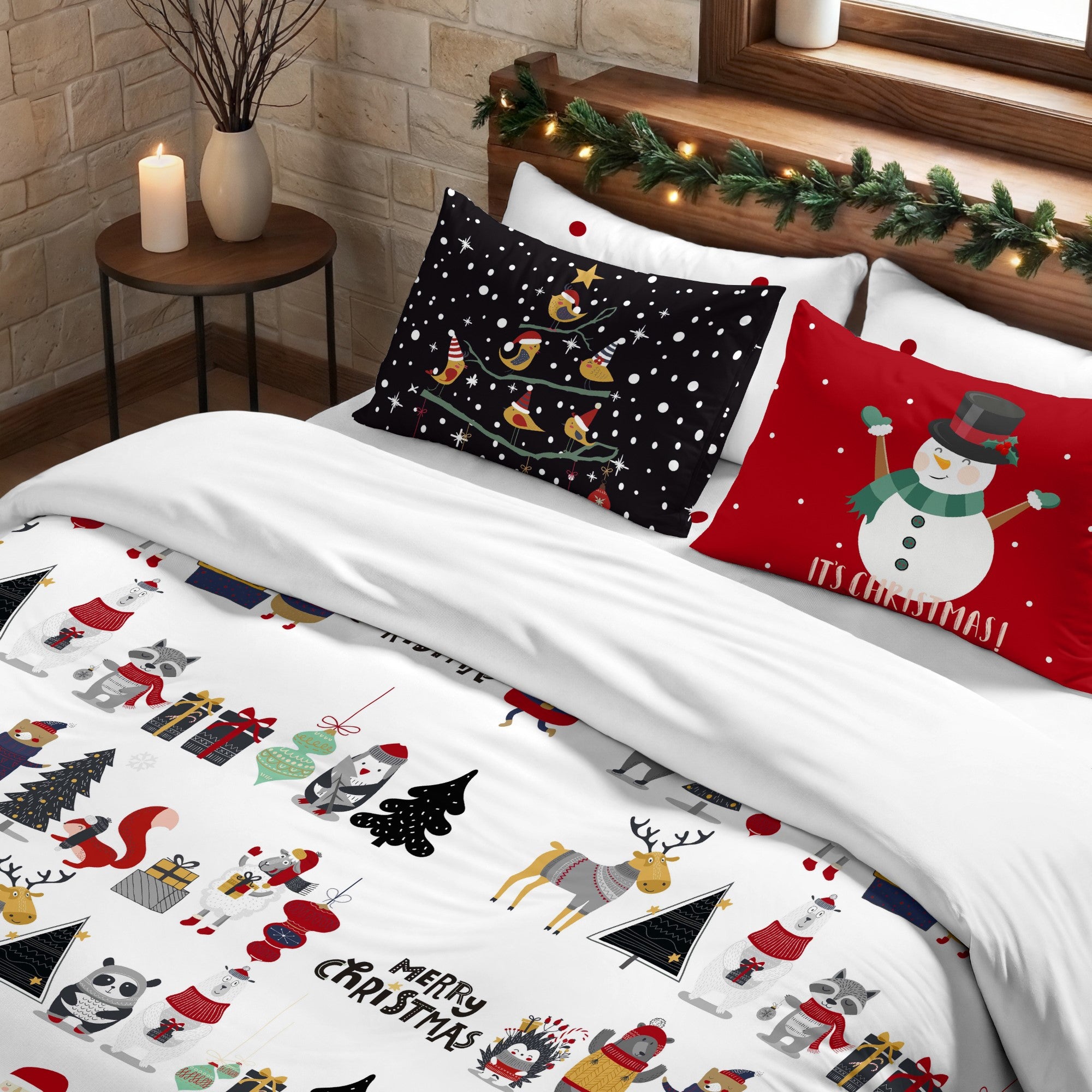 Funda nórdica con clicks 100% algodón Laponia 17